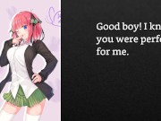 Preview 2 of [FayGrey] [Nino Nakano moulds you into the perfect boyfriend] (Joi Cei Pissplay NoToys Degradation