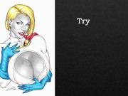 Preview 2 of [FayGrey] [Power Girl's endurance test] (femdom Joi Assplay and petplay)