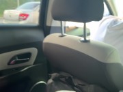 Preview 1 of Girl pays with a blowjob in the back seat while being driven home