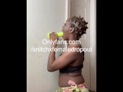 Preview 4 of Female Rapper Of Bronx,NYC Connecticut Eating Dick