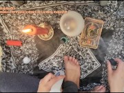Preview 5 of Tar-toe reading. If you see this- you were meant  to see this message. witch foot goddess worship