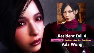 Resident Evil 4 - Ada Wong × Foot Art × Rain Mission - Lite Version