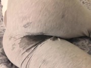 Preview 1 of Used Hotwife Caught With Wet Pants, Husband Checks Her Pussy