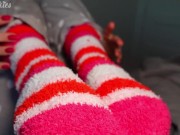 Preview 1 of He Loves Fucking My Soft Fuzzy Feet!