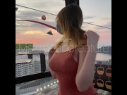 Preview 5 of NAUGHTY SESSION : ON THE CABLE CAR - MSBREEWC