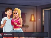 Preview 2 of Summertime saga #94 - Humiliating to her ex boyfriend for his small penis