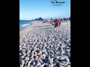 Preview 1 of Mr Showtime69 walking Haulover Nude Beach Miami