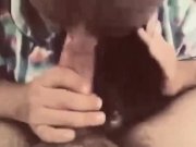 Preview 2 of sucking his cock and titty fucking a little