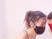 Preview 2 of 【SM】現役キャバ嬢女王様が奴隷を乳首責めして足舐めさせてあげた♡スマホ 撮影