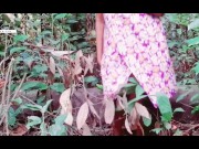 Preview 2 of කොටයක් උඩ බණ්ඩක්ක ගහන සෙවල හුත්ත Sri Lankan girl jungle outdoor sinhala clear voice