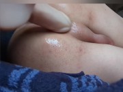 Preview 4 of • TSmariasweden • BIG dildo and Buttplug in my asshole •