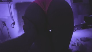 Hot girlfriend sucking my dick