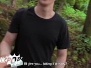 Preview 3 of TWINKPOP - Twink Hitchhiker Agrees For A Quick Fuck In Petrin Hill In Exchange For Some Cash