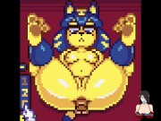 Preview 4 of Ankha Neko Touch DX All Sex Scenes Only