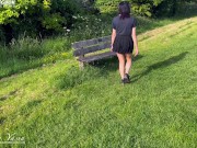 Preview 1 of Pakistani Aaliyah Yasin is caught playing with her pussy in public