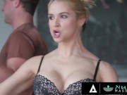Preview 3 of NURU MASSAGE - Sexy MILF Sarah Vandella Rewards Her Military Stepson With A Hot NURU Fuck
