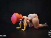 Preview 2 of Dexter`s mom - doggystyle resin figure