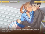Preview 6 of Another Chance (by Time Wizard Studios) : Masturbating on the couch, on full sight (7)