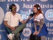 Preview 6 of KittyMiau redhead the Sybian is extremely HARD for her | Juan Bustos Podcast
