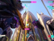Preview 6 of Dva gets double penetrated by Genji and Reinhardt