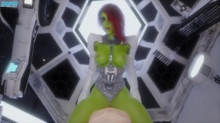 Gamora 3D Hentai POV fuck (loop) Guardians of the Galaxy Marvel