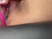 Preview 2 of little slut shows her wet pussy hole while husband away / wet pussy fingering