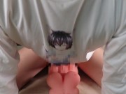 Preview 1 of [Japanese male ASMR] I tried edgingmasturbation, but it felt so good that I creampie the fleshlight