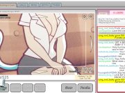 Preview 6 of Nicoles Risky Job - Milf catgirl Gumball Nicole se masturbando em stream hentai game!