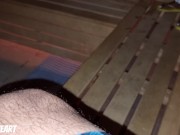 Preview 4 of I Got NAKED in a Public SAUNA and Let a Guy Touch Me - He Made Me Have a Moaning ORGASM