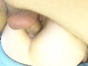 Preview 5 of Close-up Quickie - Pussy Fucking and Creampie Anal
