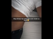 Preview 3 of My Girlfriend fucks a Guy at Festival Snapchat Cuckold German