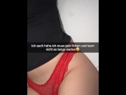 Preview 4 of My Girlfriend fucks a Guy at Festival Snapchat Cuckold German