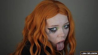 HARD FACEFUCK FOR THIS CUTE REDHEAD - EXCLUSIVE AT ONLYFANS - TEASER