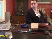 Preview 1 of Kinky French Secretary Catalya Gets Anal Pounded In Her Office