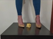Preview 4 of Cake crushing with high heels