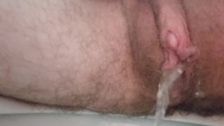 Sissy princess want to pee. But it s only allowed while fucking ass!