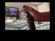 Preview 6 of Part 2 Fucking my dildo and playing call of duty zombies
