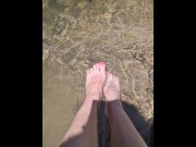 Preview 5 of Footfetish in river
