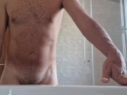 Preview 6 of Pablo show his body before shower