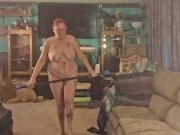 Preview 5 of GILFJai does naked stick aerobics