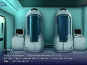 Preview 1 of Space Paws #1 - Visual novel gameplay