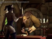 Preview 2 of Tails Of Azeroth (Whorecraft) Blue Is Better-2 (ALL EROTIC/SEX SCENES)