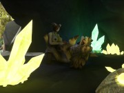 Preview 4 of Tails Of Azeroth (Whorecraft) Blue Is Better-2 (ALL EROTIC/SEX SCENES)