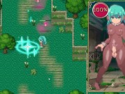 Preview 2 of Mage Kanade's Futanari Dungeon Quest - Fucking a huge breasts mushroom girl