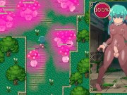 Preview 3 of Mage Kanade's Futanari Dungeon Quest - Fucking a huge breasts mushroom girl