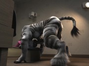 Preview 2 of How Zebra enjoy by himself HD by h0rs3