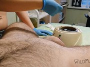 Preview 4 of Male Brazilian Waxing with happy ending