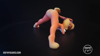 Lola bunny jack o pose resin figure