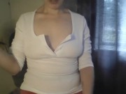 Preview 3 of Smoking Hot White Shirt 1