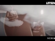 Preview 1 of Sexy Babe Jessica Passionate Fuck With Lover While Wearing Ballerina Costume - LETSDOEIT